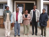 Stagiaires malgache à la formation eZ publish:d.g Felana, Second, Michèle, Lié, Mina