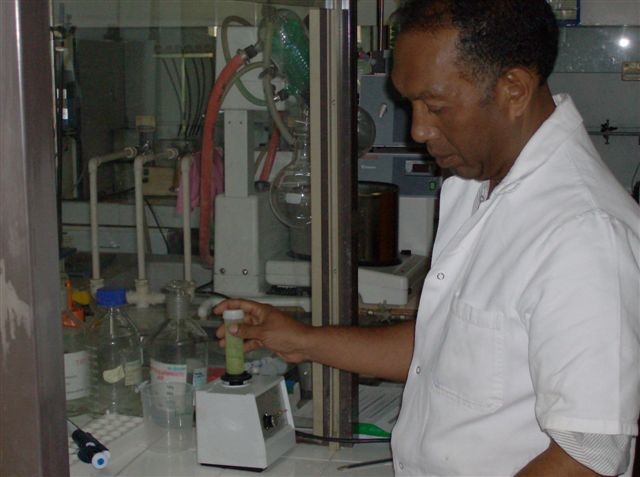 Stagiaire en formation.