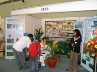 Stand du FARC sur le salon agribusiness.