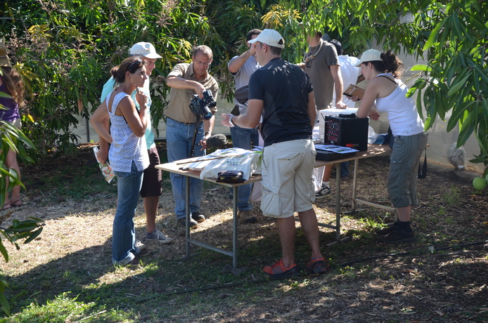Atelier de reconnaissance de la biodiversité fonctionnelle  © C. Schmitt