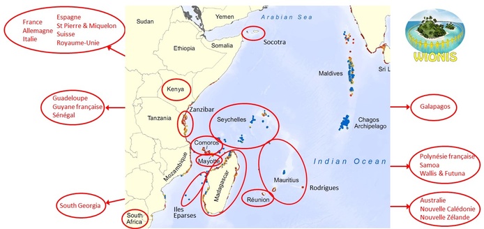 map WIONIS