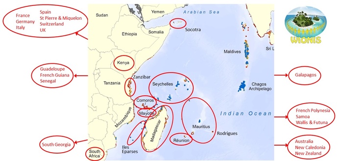 map WIONIS
