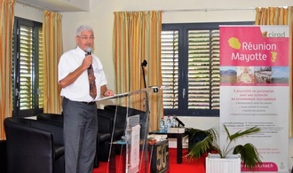 Gilles Mandret, directeur régional du CIRAD à la Réunion-Mayotte