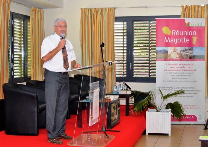 Gilles Mandret, directeur régional du CIRAD à la Réunion-Mayotte