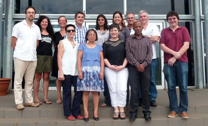 Participants de l'atelier "Renforcement des capacités en gestion de la santé végétale dans le sud-ouest de l’Océan Indien"