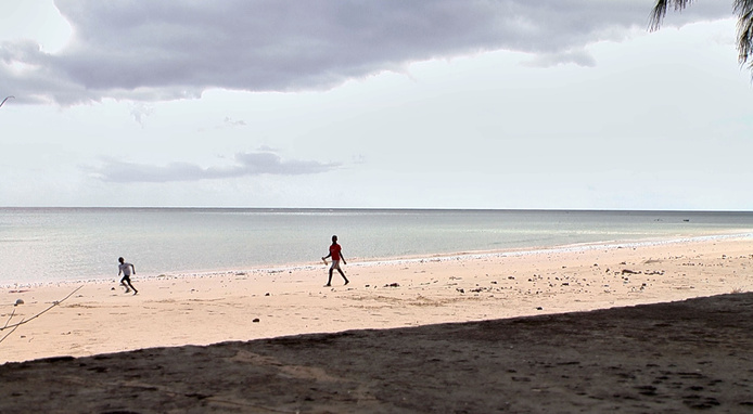 Plage de Mitsamiouli, nord-ouest de la Grande Comore © Cirad - Shannti Dinnoo