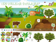 Visuel de l'atelier "Dans mon jardin il y a" aux Comores © Cirad - Sciences Réunion 
