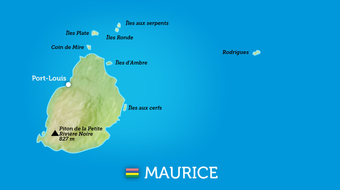 Carte de Maurice