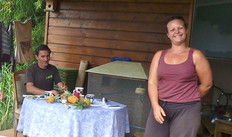 Karine Robert & Paulo Alves, agriculteurs AB (Agriculture Biologique) du Domaine des lianes