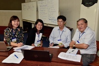 Working group on biodiversity at the International Scientist School in Can Tho, Vietnam, Mar 2018 © Philippe Cao Van (Cirad)